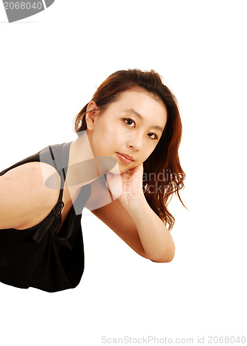 Image of Portrait of Asian girl.