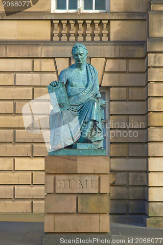 Image of David Hume statue