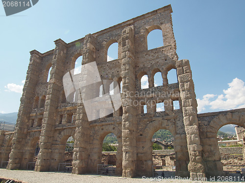 Image of Roman Theatre Aosta