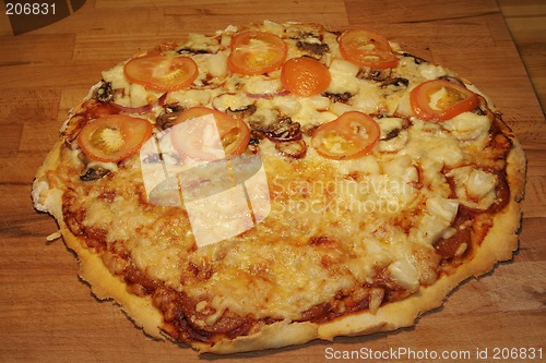 Image of baked-pizza