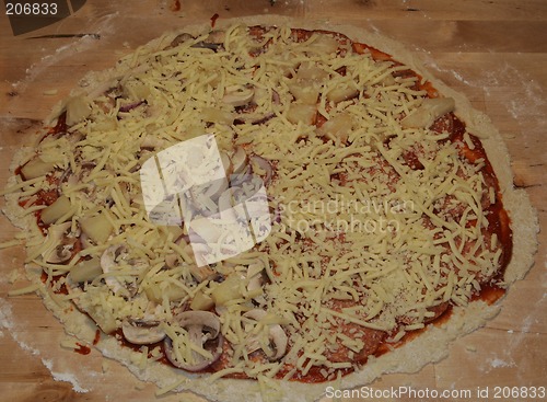 Image of pizza-half