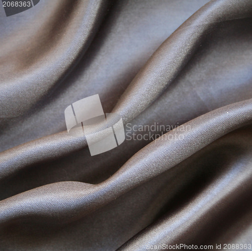 Image of Smooth elegant grey silk as background