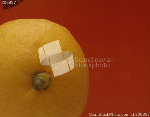 Image of lemon-on-orange