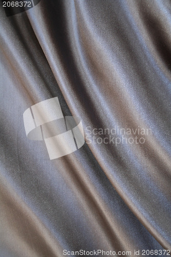 Image of Smooth elegant grey silk as background