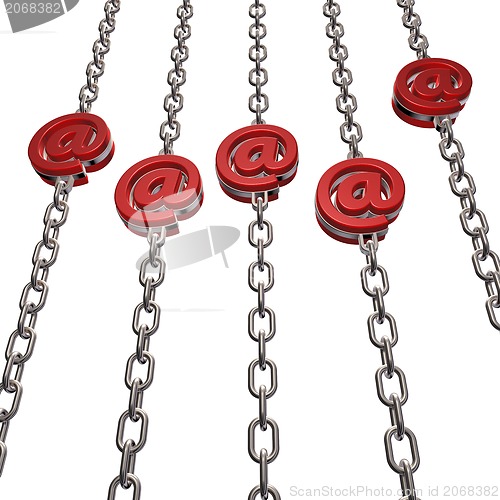 Image of email chains