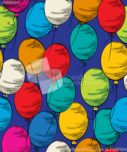 Image of Party balloon seamless