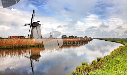 Image of Traditional Dutch Windmill