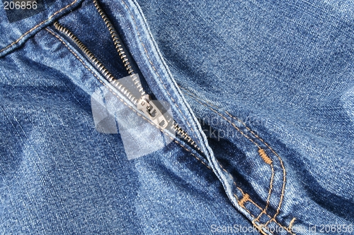 Image of Unzipped Jeans