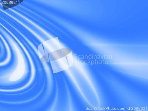 Image of smooth and blurred waves