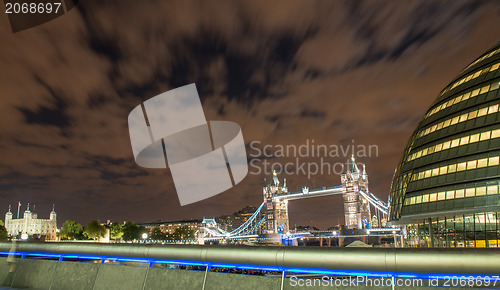 Image of LONDON, SEP 28: London City Hall, headquarter of London Authorit