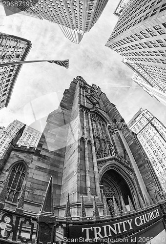 Image of Trinity Church in New York City