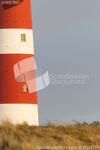 Image of Red and white lighthouse