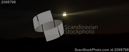 Image of Lighthouse in the dark