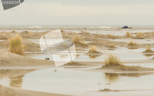 Image of Low tide at the dunes of Ameland