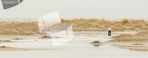 Image of Low tide at the dunes of Ameland