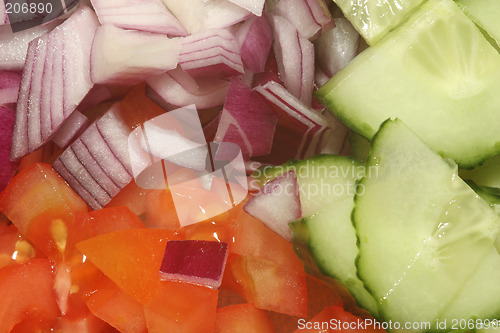 Image of vegetables-macro