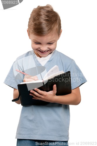 Image of Boy with book