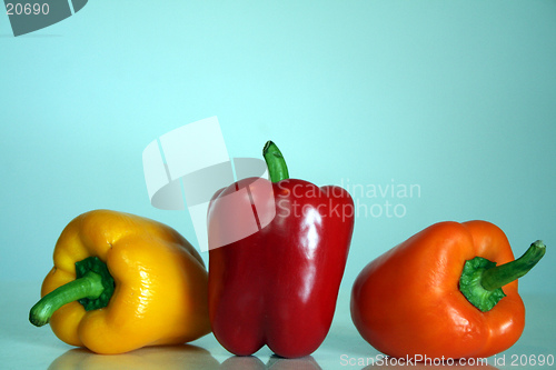 Image of Three Peppers
