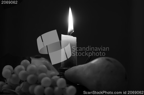 Image of candle flame