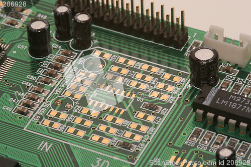 Image of transistors