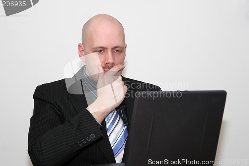 Image of thoughtful-businessman