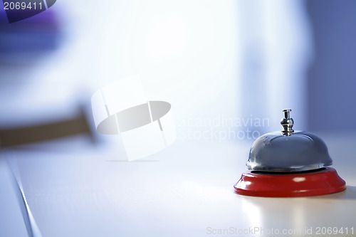 Image of Close up photo of a bell 