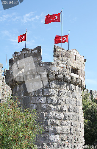 Image of Tower in St Peter Castle, Bodrum, Turkey