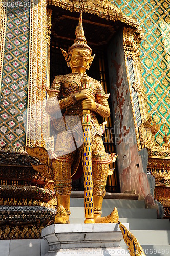Image of Giant at The temple in the Grand palace area. 