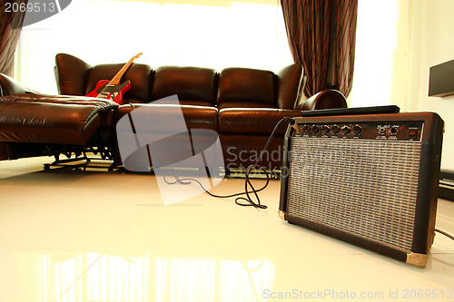 Image of Studio shot of living room