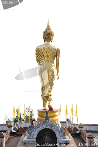 Image of Buddha in a temple of Nan Province, Thailand 