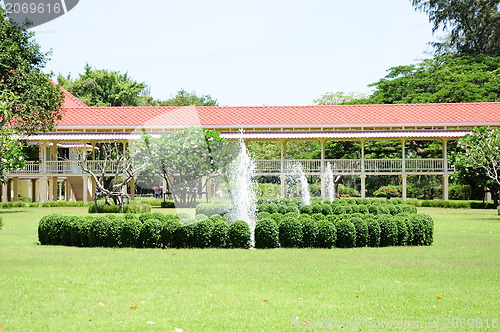 Image of Fountain & Gardens 