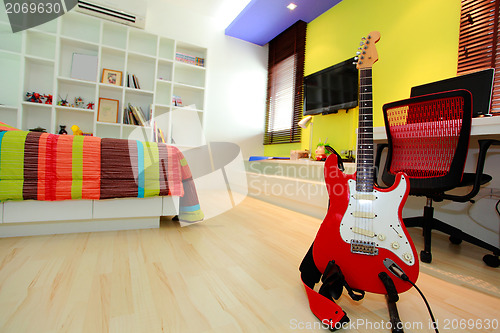 Image of Studio shot of living room