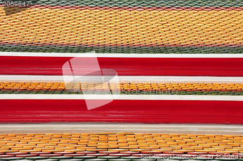 Image of thai temple roof 