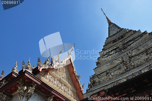 Image of Ancient pagoda of Ayuttaya, Thailand. Over 300 years. 