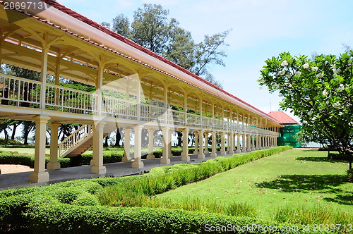 Image of Maruekhathayawan Palace, huahin chaum, PHETCHA BURI,thailand 