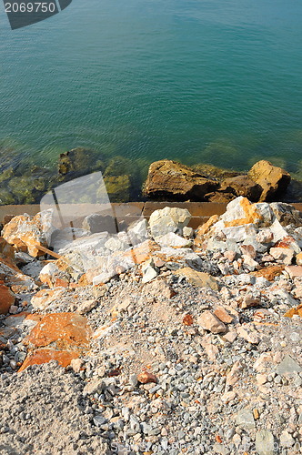 Image of Rock in the sea is beautiful at Koh Kood of Thailand 