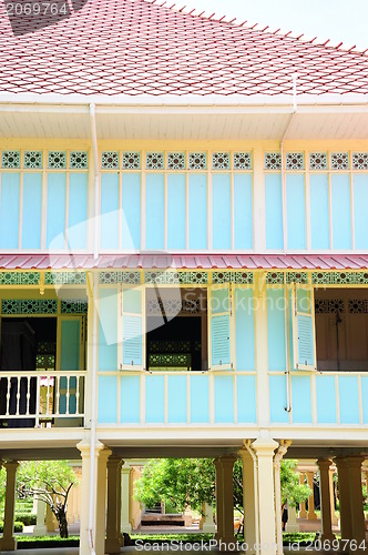 Image of Maruekhathayawan Palace, huahin chaum, PHETCHA BURI,thailand 