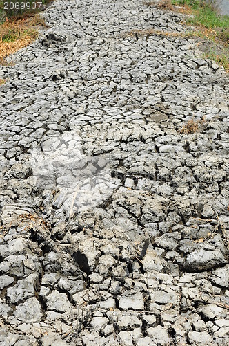 Image of Dry soil in arid areas 