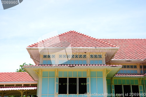 Image of Maruekhathayawan Palace, huahin chaum, PHETCHA BURI,thailand 