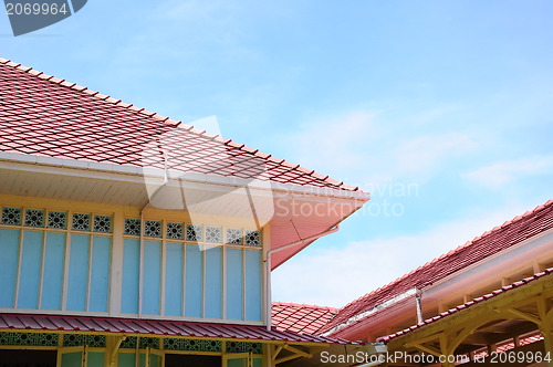 Image of Maruekhathayawan Palace, huahin chaum, PHETCHA BURI,thailand 