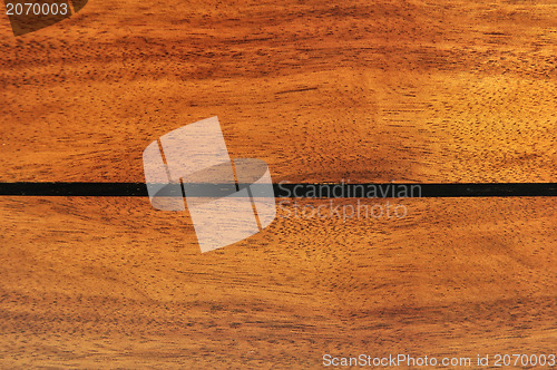 Image of heavily figured acacia koa wood 