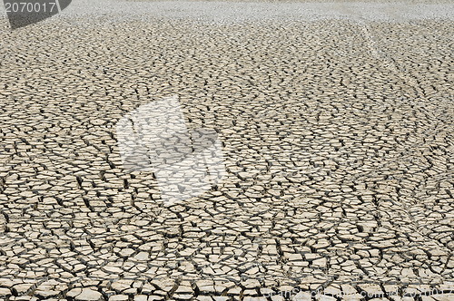 Image of Dry soil in arid areas 