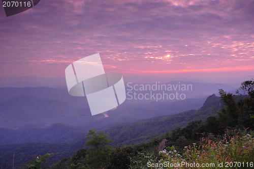 Image of Red Orange Sky Sunset Sunrise 