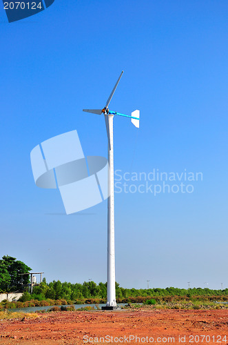 Image of wind turbines 