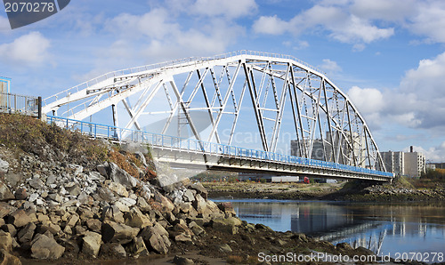 Image of Iron Bridge.  North of Russia