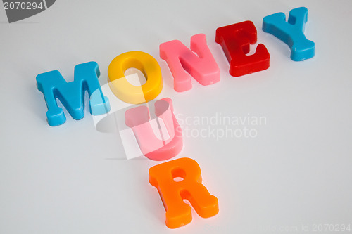 Image of Word  our money