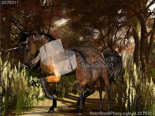 Image of Mother Unicorn and Foal