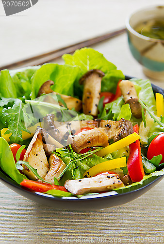 Image of Grilled Mushroom salad