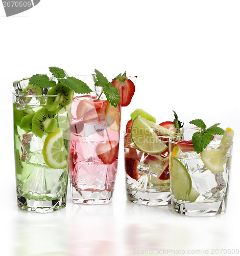 Image of Fruit Drinks With Ice