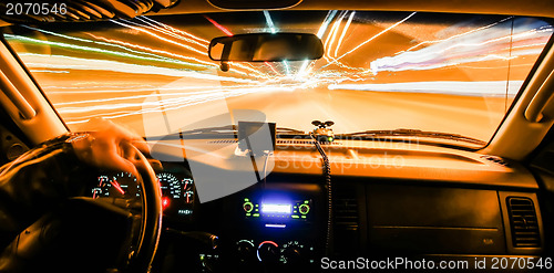 Image of traveling at speed of light